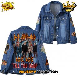 Def Leppard “THE WORLD TOUR 2025” Denim Jacket