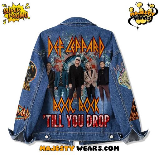 Def Leppard “THE WORLD TOUR 2025” Denim Jacket