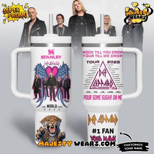 Def Leppard “THE WORLD TOUR 2025” Stanley Tumbler