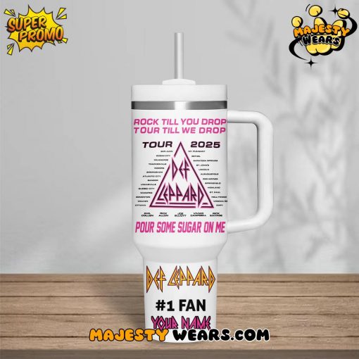Def Leppard “THE WORLD TOUR 2025” Stanley Tumbler