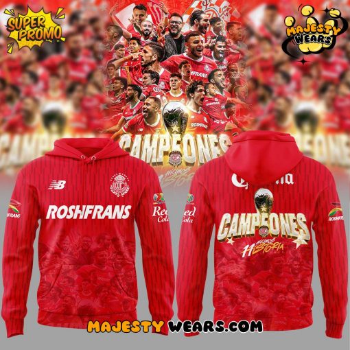 Deportivo Toluca Campeones 2025 Hoodie