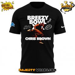 Detroit Lions x Chris Brown Breezy Bowl XX 2025 Tee