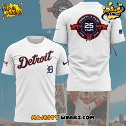 Detroit Tigers Celebrating The 25th Anniversary of Comerica Park Special Tee