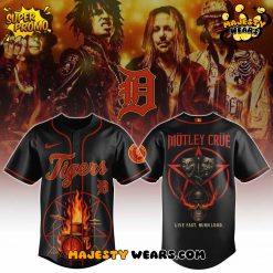 Detroit Tigers x Motley Crue 2025 Limited Edition Jersey
