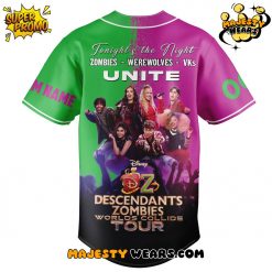 Disney Descendants Zombies Worlds Collide Custom Jersey