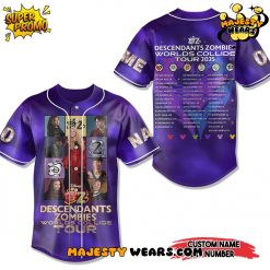 “Disney Descendants x Zombies: Worlds Collide Tour” Baseball Jersey