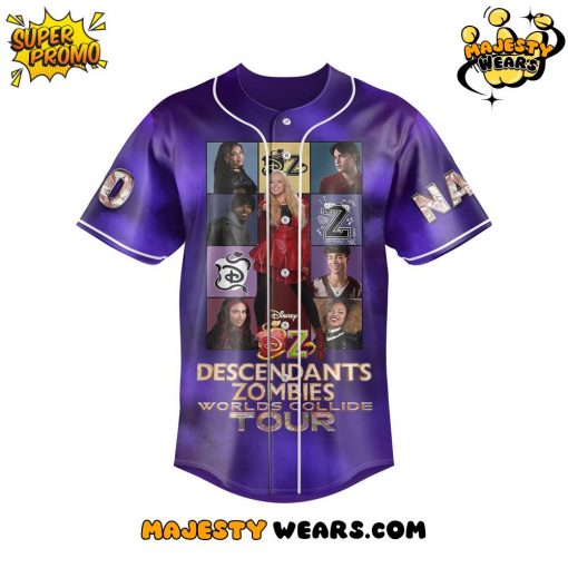 “Disney Descendants x Zombies: Worlds Collide Tour” Baseball Jersey