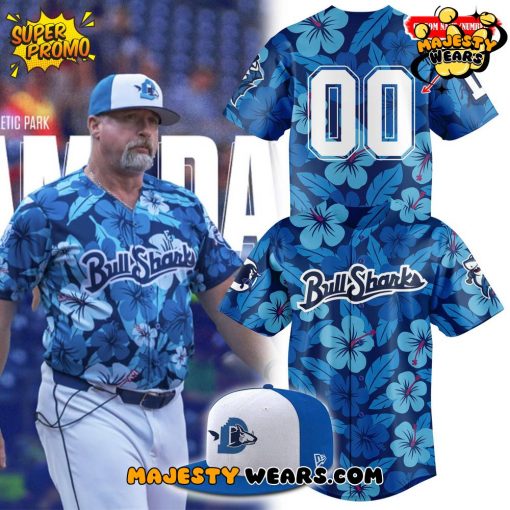 Durham Bulls Bull Sharks Special New 2025 Baseball Jersey
