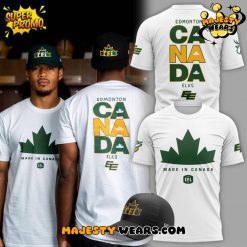 Edmonton Elks Bulletin Mens Canada Limited Edition Tee