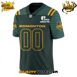 Edmonton Elks Special New Green Football Jersey