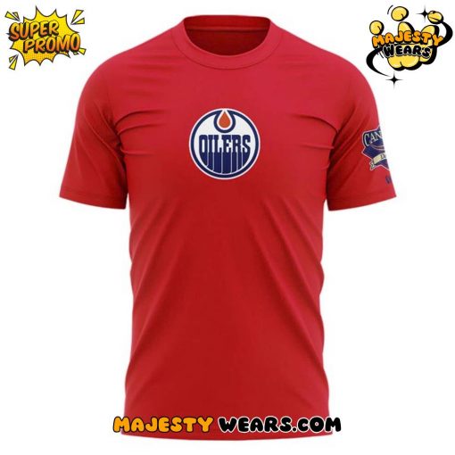 Edmonton Oilers Happy Canada Day T-Shirt