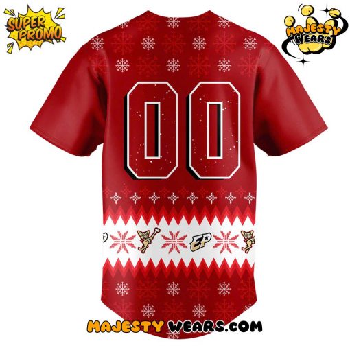 El Paso Chihuahuas Christmas in July 2025 Special Baseball Jersey