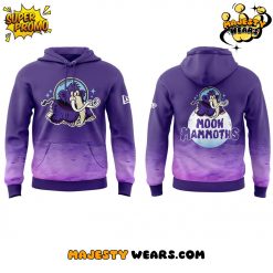 Erie SeaWolves BR Moon Mammoths Special Purple Hoodie