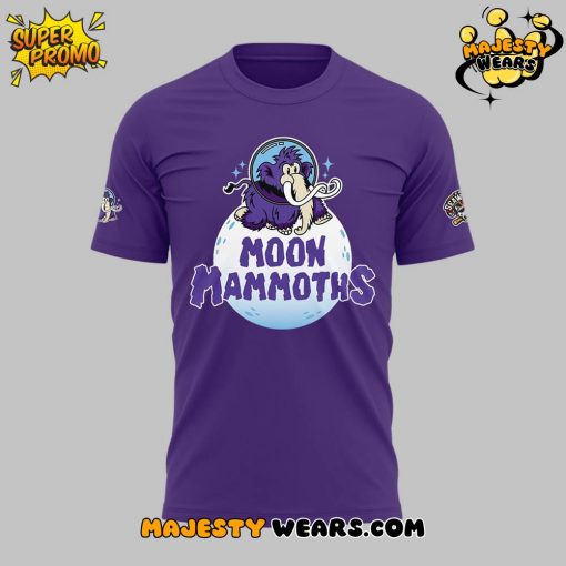 Erie SeaWolves x Erie Moon Mammoths Night Purple Tee