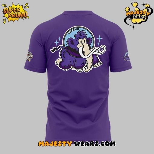 Erie SeaWolves x Erie Moon Mammoths Night Purple Tee