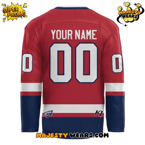 Evansville Thunderbolts New Season 2025-2026 Hockey Jersey