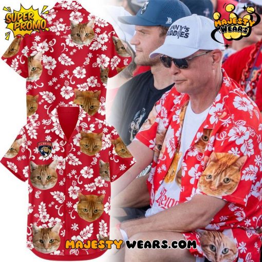 Florida Panthers Coach’s Cat Hawaiian Shirt