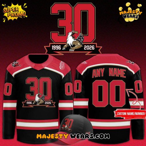 Grand Rapids Griffins 30th Anniversary Celebrations Custom Hockey Jersey