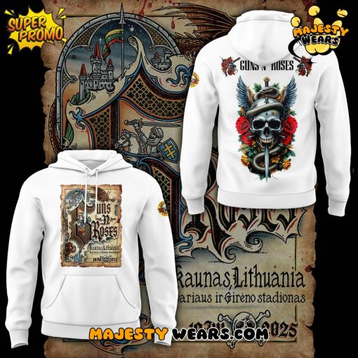 Guns N’ Roses Kaunas Lithuania 2025 Concert Hoodie