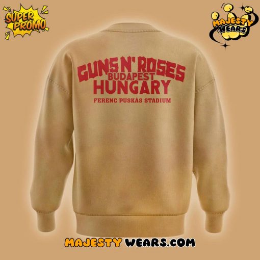 Guns N’ Roses Limited Edition Sweatshirt 2025 For Fans! Budapest Hungary!
