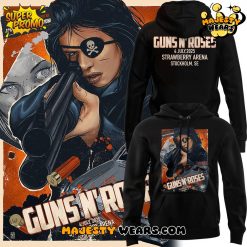Guns N’ Roses World Tour 2025 in Stockholm Special Hoodie