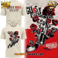Guns N’ Roses World Tour to Warsaw 2025 Shirt