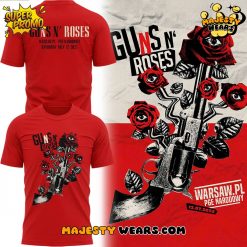 Guns N’ Roses World Tour to Warsaw 2025 Shirt