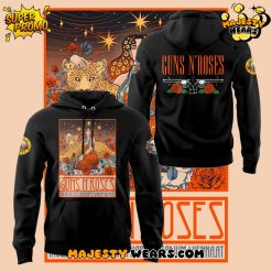 Guns N’ Roses x Ernst Happel Stadium Tour 2025 Black Hoodie