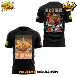 Guns N’ Roses x Ernst Happel Stadium Tour 2025 Black Tee
