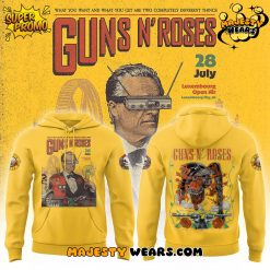 Guns N’ Roses x Luxembourg Tour 2025 Hoodie