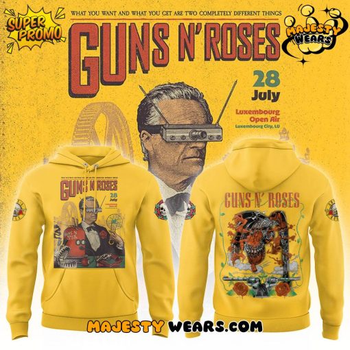 Guns N’ Roses x Luxembourg Tour 2025 Hoodie