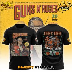Guns N’ Roses x Luxembourg Tour 2025 T-shirt