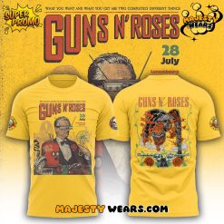 Guns N’ Roses x Luxembourg Tour 2025 T-shirt