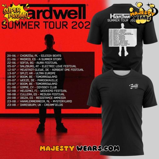 Hardwell Summer Tour 2025 Special Edition Shirt