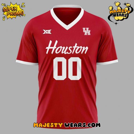 Houston Cougars Football Logo Custom T-Shirt – Limited Edition
