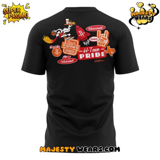 Houston Rockets x Whataburger Special Always Clutch Sticker Special Tee