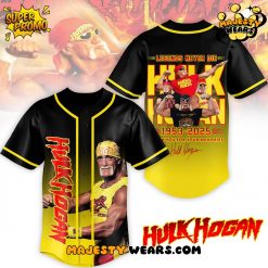 Hulk Hogan 1953–2025 ” FOREVER” Baseball Jersey