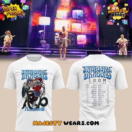 Imagine Dragons x LOOM Tour Special White Tee