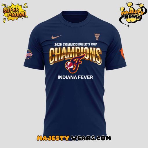 Indiana Fever 2025 WNBA Commissioner’s Cup Champions Shirt