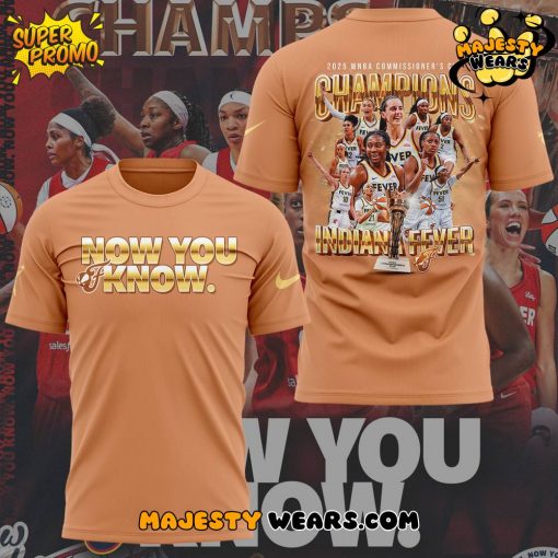 Indiana Fever Champions Commissioner’s Cup 2025 Special Edition T-shirt