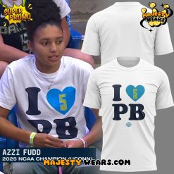 Indiana Fever I Love PB White T-shirt