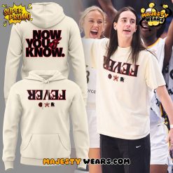 Indiana Fever Stranger Things Cream Hoodie