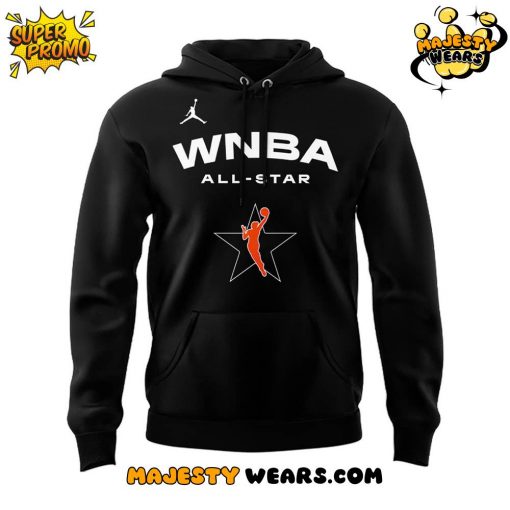 Indiana Fever WNBA All Star 2025 Black Hoodie