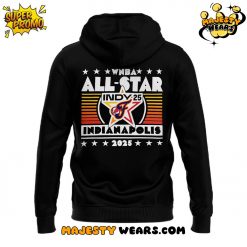 Indiana Fever WNBA All Star 2025 Black Hoodie