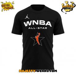 Indiana Fever WNBA All Star 2025 Black T-shirt