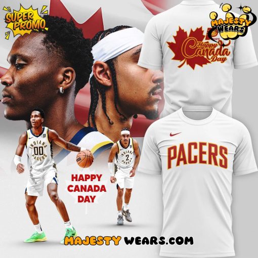 Indiana Pacers Happy Canada Day 2025 Special Tee