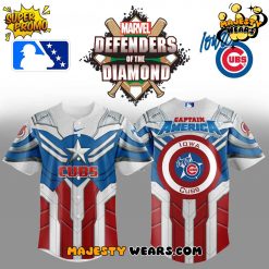 Iowa Cubs x Captain America 2025 Special Jersey