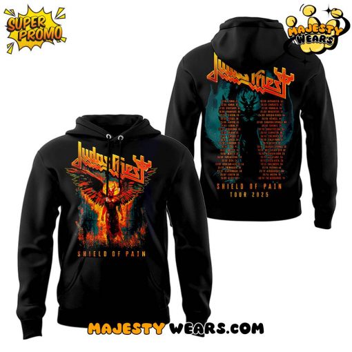 Judas Priest “The Shield of Pain Tour 2025” Hoodie