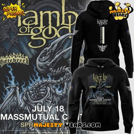 Lamb of God Tour 2025 at Springfield Special Hoodie