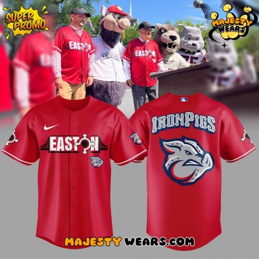 Lehigh Valley IronPigs Easton-themed Special Baseball Jersey